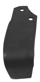 Zappa sx lunga 187 mm profondità 110mm spessore 8mm Ø foro 44mm