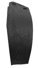 Zappa sx 170x88mm con foro 12,5mm