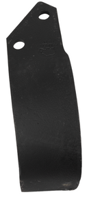 Zappa dx lunga 205mm profondità 106mm spessore 30mm Ø foro 45mm