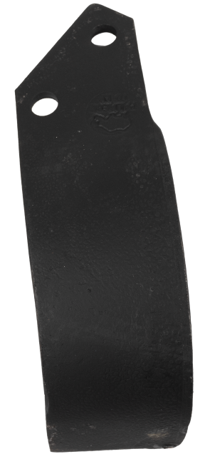 Zappa dx lunga 205mm profondità 106mm spessore 30mm Ø foro 45mm