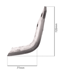 Zappa sx L 135,H 71,foro 10,5