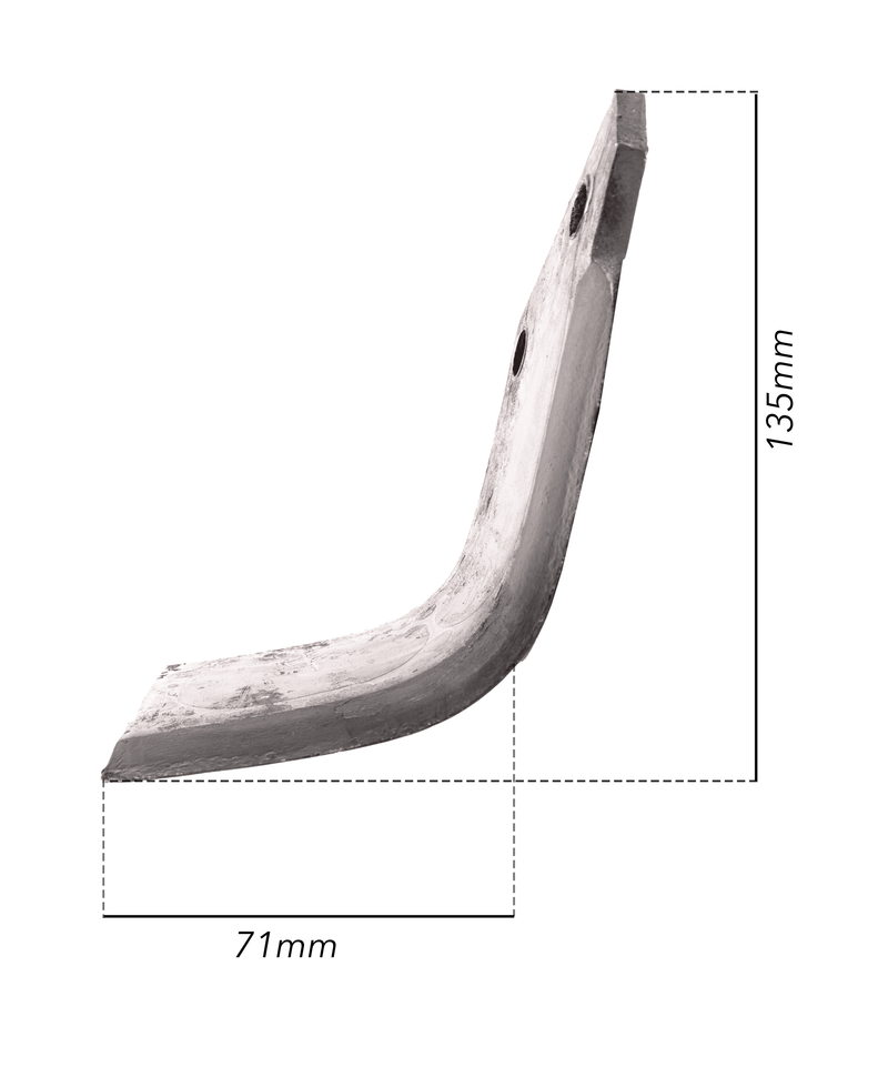 Zappa sx L 135,H 71,foro 10,5