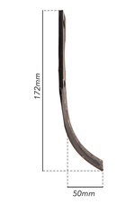 Zappa dx L 172,H 50,foro 9