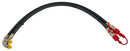 Kit tubi idraulici 3/8" 2SN per terzi punti con valvola di blocco con bocchettone