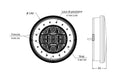 Fanale posteriore dx LED 12-24V Ø 140mm