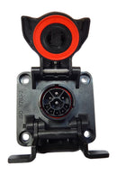 Presa 9 poli ISOBUS Active nera 12V in plastica
