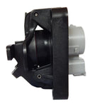 Presa 9 poli ISOBUS Passive grigia 12V in plastica