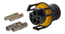 Kit spina 4 poli per presa ISOBUS 12V in plastica