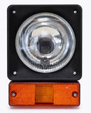 Proiettore 155x212mm verticale con indicatore di direzione adattabile JCB, Volvo e CAT