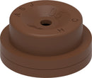 Ugello Cono Vuoto Ceramica Delrin Marrone confezione da 10 pezzi