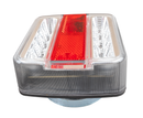 Kit luci con fanali a LED magnetico 12V cavo 7,5m + 2,5m tra fanali