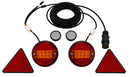 Kit luci standard con fanali rotondi a led