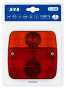 Fanale posteriore dx senza luce targa 100x95x50mm confezione da 2 pezzi