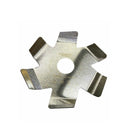 Disco decespugliatore antiavvolgimento proteggitestina