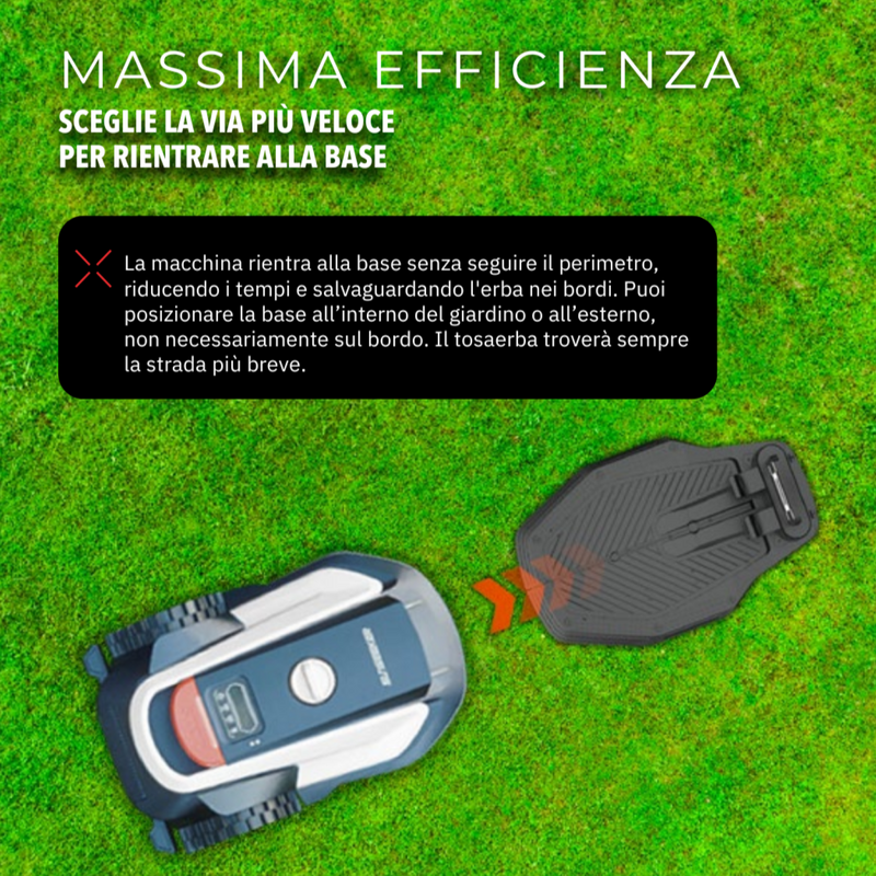 Robot tosaerba Freemow RBA501 taglio fino a 500 mq