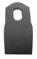 Coltello per trincia lunghezza 83mm larghezza 44mm