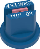 Ugello a ventaglio ad ampio spettro ceramico WRC 110° blu confezione da 5 pezzi