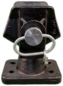 Gancio omologato perno 31mm interasse 120x55mm
