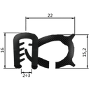Guarnizione lamiera cabine in rotolo da 20 metri