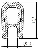 Guarnizione coprilamiera fino a 4mm (20 mt)