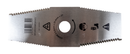 Disco decespugliatore a 2 denti seghettati 255mm
