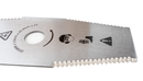 Disco decespugliatore a 2 denti seghettati 255mm