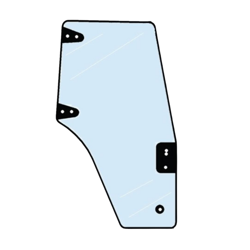 Vetro per portiera adattabile al riferimento originale CNH 82036000