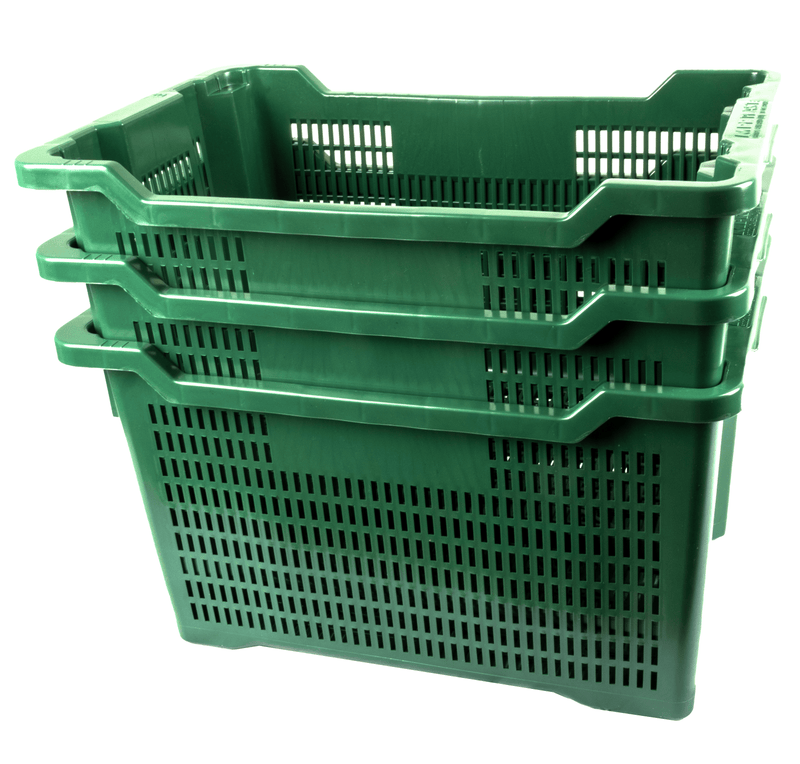 Cassetta agricola aperta impilabile 40L