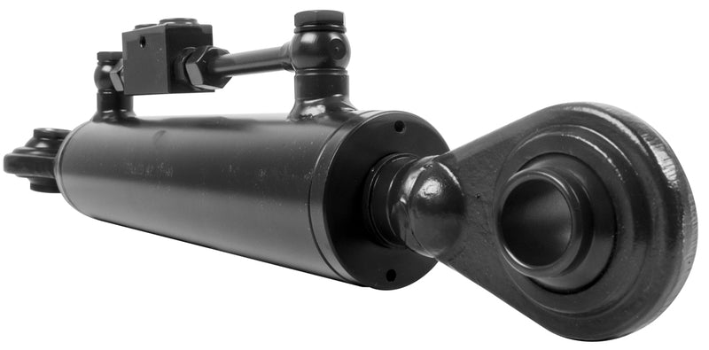 Terzo punto idraulico per trattore III cat. alesaggio 63mm Ø stelo 35mm lunghezza  520-730mm con snodo posteriore 90°