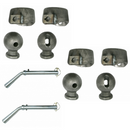 Kit chiocciole a più sfere per rimorchio Ø 78mm