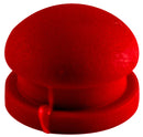 Pulsante bergaflex rosso confezione da 10 pezzi