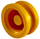 Pulsante bergaflex giallo confezione da 10 pezzi