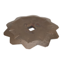 Coltello dentato Ø 95 foro quadrato 11x11mm per trincia confezione da 2 pezzi