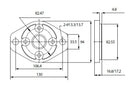MOTORE ORBITALE DANFOSS XLH 50