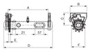 VERRICELLO TENDICINGHIA LATO Ø 48MM DX
