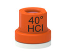 UGELLO A CONO HCI40 ARANCIONE confezione da 10 pezzi