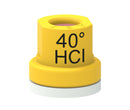 UGELLO A CONO HCI40 GIALLO confezione da 10 pezzi