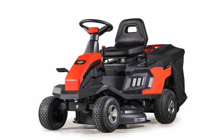 Trattorino rider Ama AR562L con cesto di raccolta da 150L 224cc