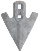 Vomerina sarchiante 200x200mm per ancora estirpatore