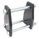 Staffa bilama completa per molla chisel 55x25,telaio 100x100