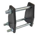 Staffa bilama completa per molla chisel 55x25,telaio 100x100