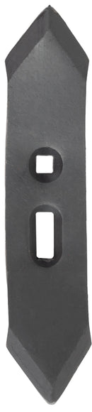 Vomere reversibile 60x12 interasse 45-50mm confezione da 3 pezzi