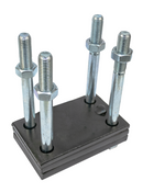 Staffa completa per molla 30x30 trave 80x80