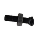 Bullone testa ovale M10x45 con dado confezione da 100 pezzi