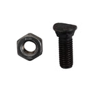 Bullone testa ovale M10x30 con dado confezione da 50 pezzi