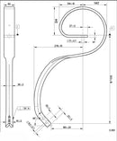 Molla flex adattabile Siderman 60x12mm
