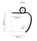 Molla sinistra per coltivatore 20x20mm