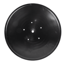 Disco frangizolle per aratro con ø 610mm spessore 6mm e foro centrale di 26mm