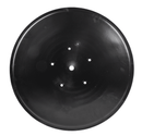 Disco frangizolle per aratro con ø 610mm spessore 6mm e foro centrale di 26mm