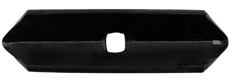 Vomere reversibile dritto 40x5x135mm per molla rompitraccia